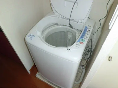 全自動洗濯機付。