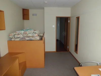 短期契約の場合のみ布団が付きます。