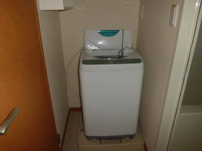 全自動洗濯機付。