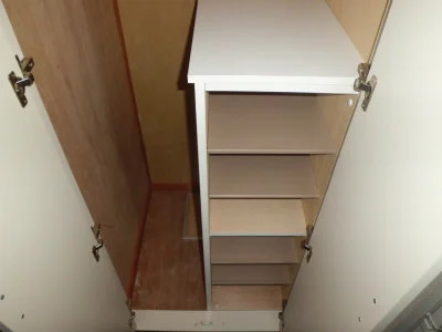 大きな玄関収納が特徴的です。