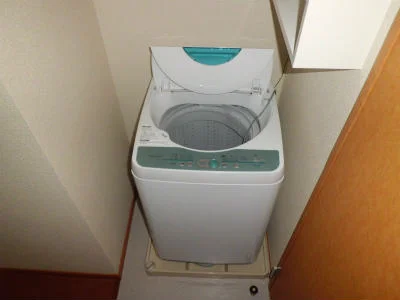 全自動洗濯機付。