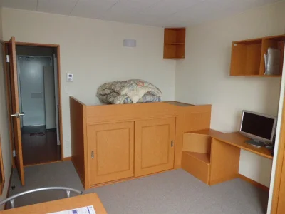 短期契約の場合のみ、布団が付きます。