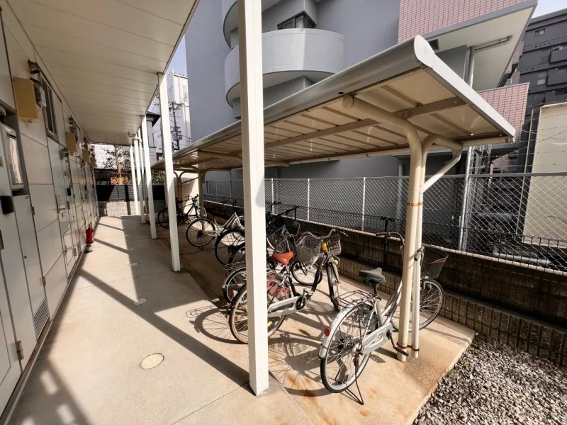 駐輪スペースです。
