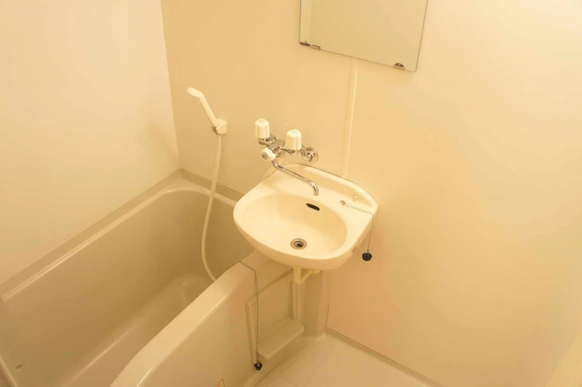 浴室乾燥機つきで、雨の日も安心♪