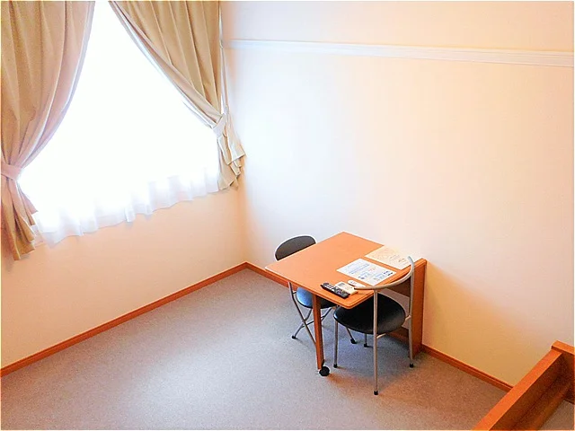 ベッド上からのアングルです