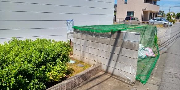 ゴミ集積所です。