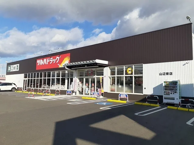 ツルハドラッグまで1300m