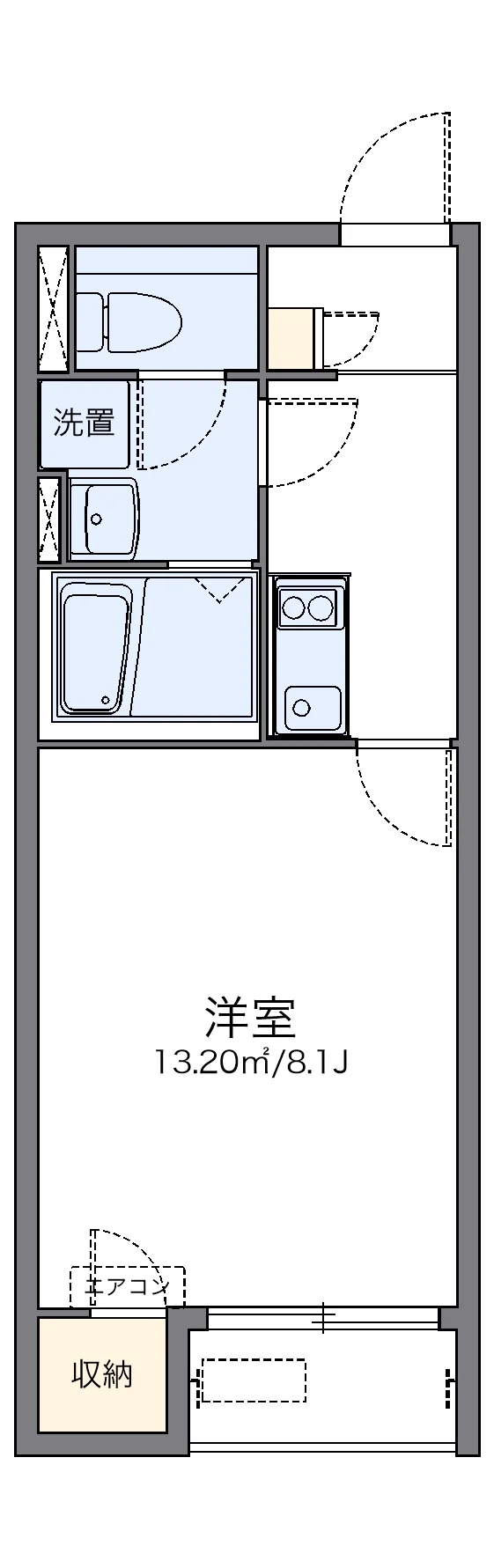 代表的な間取のため実際の間取とは異なる場合があります