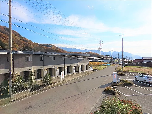 2階からのアングルです