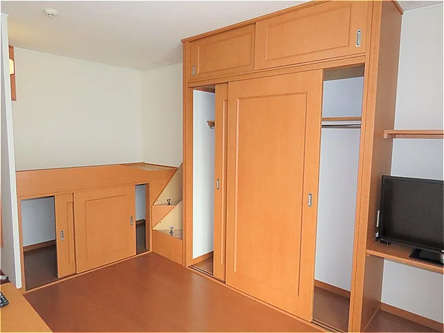 クローゼット、ベッド下収納あり