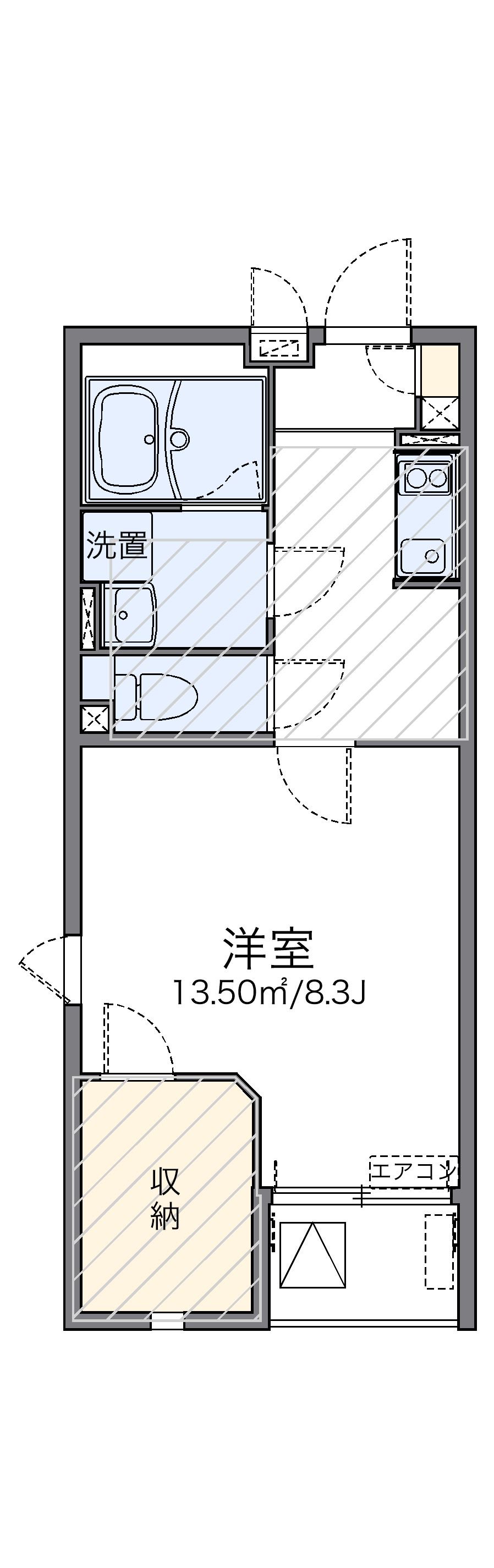 代表的な間取のため実際の間取とは異なる場合があります