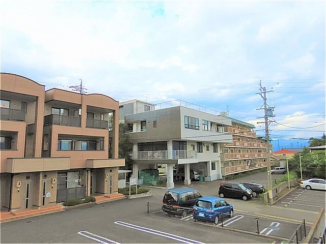 2階からのアングルです