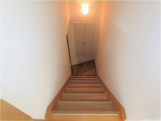メゾネットタイプのお部屋で室内に階段があります