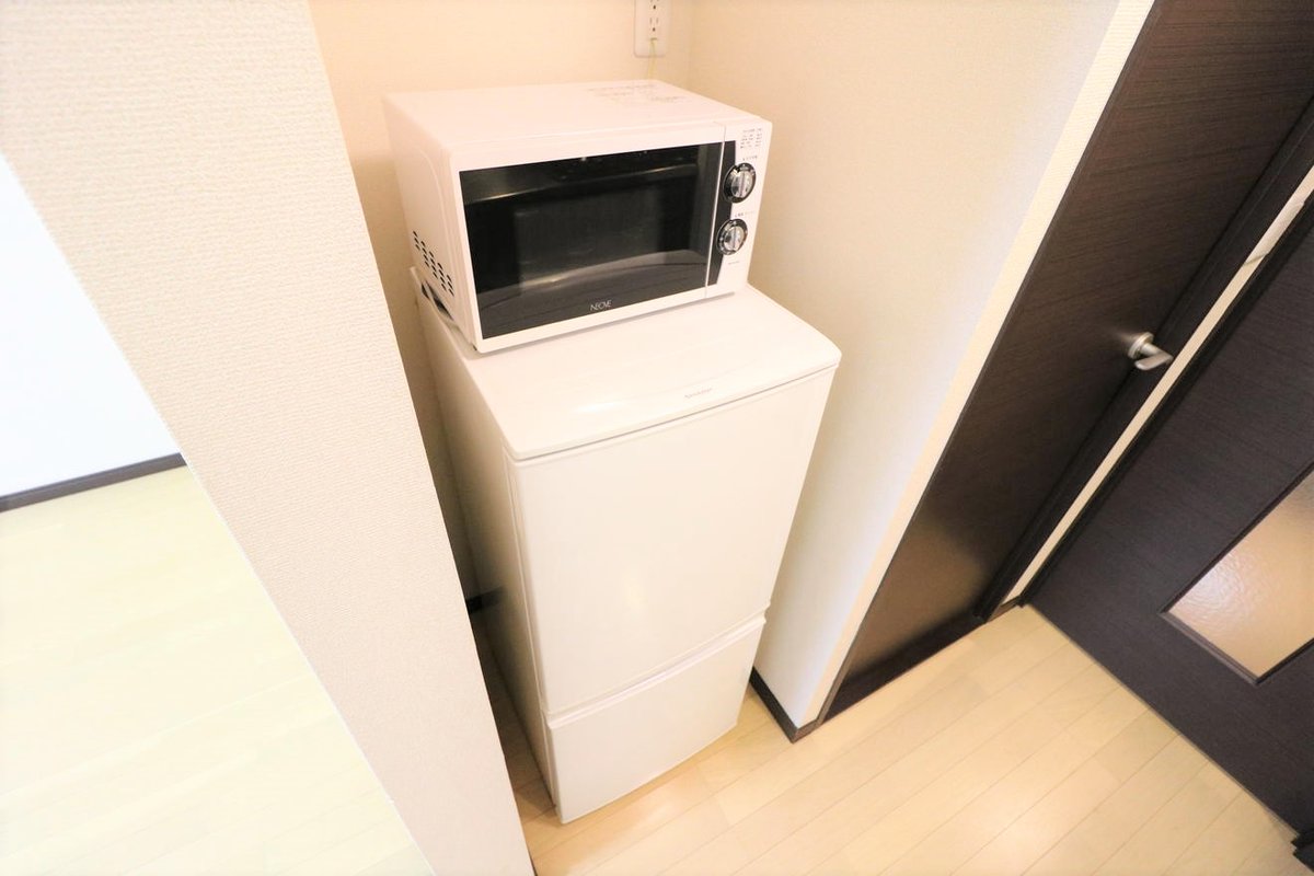 大型家具家電付きにより初めての一人暮らしの方も安心！