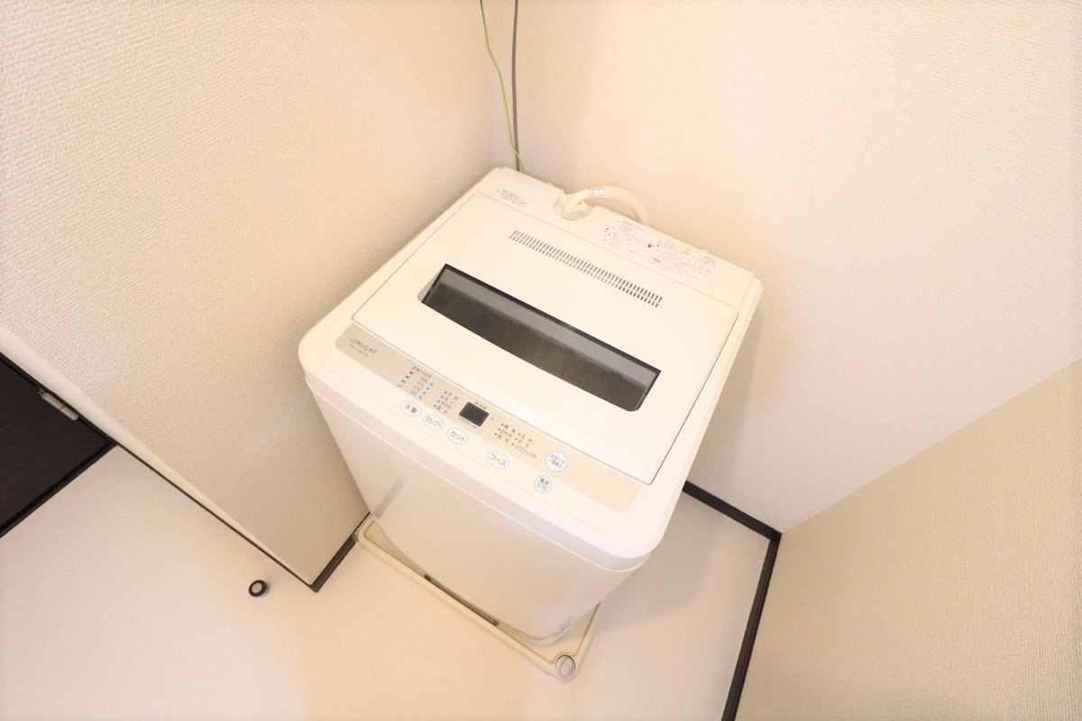 室内洗濯機完備によりお手軽に引越しが可能！
