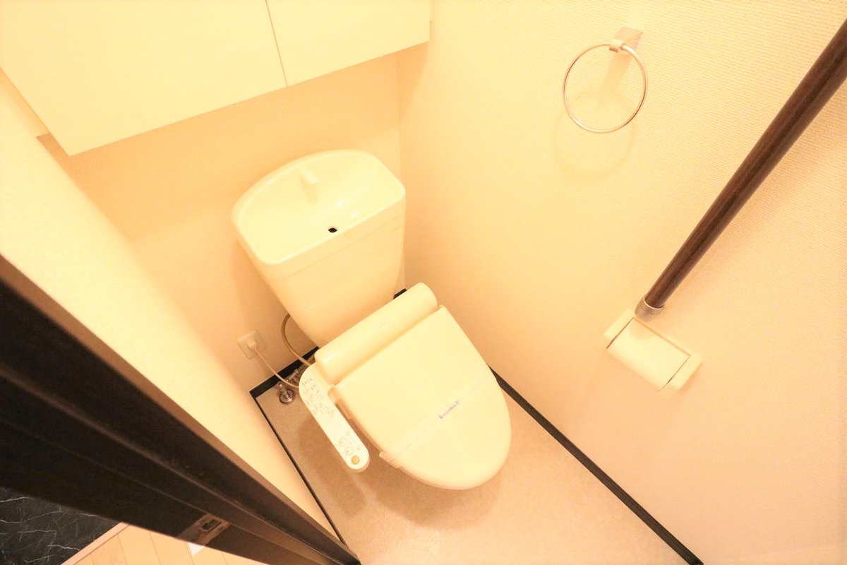 温水洗浄便座を完備しており快適な毎日を！