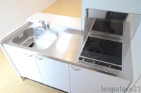 一人暮らしにピッタリの機能的なシンク