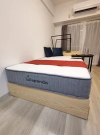 セミダブルベッド♪少し硬めで快適におやすみなさい♪