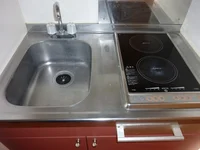 2口電気コンロ
