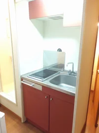 ２口ラジエントヒーター設置済みです。