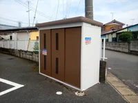 入居者様専用ゴミ庫です。