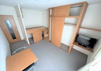 1階はフローリング、2階はじゅうたんです。