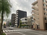 前面道路です。