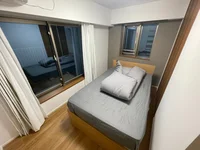 ダブルベッド完備