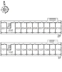 間取り配置図です。
