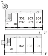 間取り配置図です。