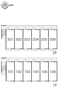 間取り配置図です。