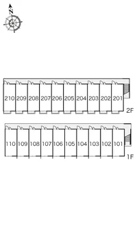間取り配置図です。