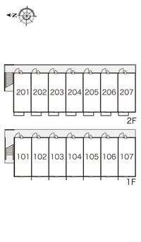 間取り配置図です。