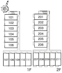 間取配置図です。