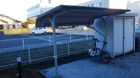 駐輪場です。