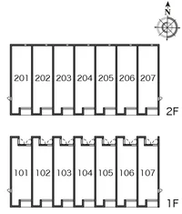 間取り配置図です。