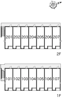 間取り配置図です。