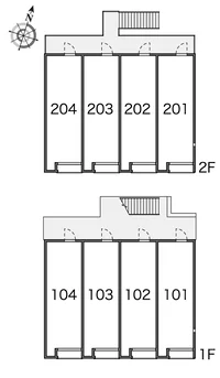 間取り配置図です。