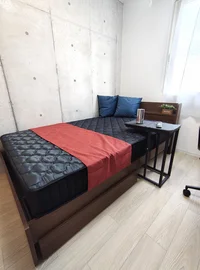 セミダブルベッド♪ふかふか♪