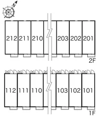 間取り配置図です。