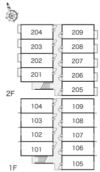 間取り配置図です。