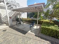 駐輪スペースです。