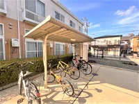 駐輪スペースです。