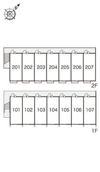 間取り配置図です。