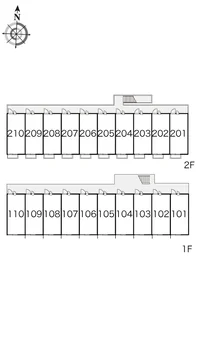間取り配置図です。