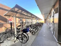 駐輪スペースです。