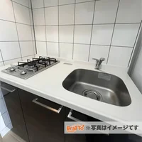 2口ガスコンロ🔥調理スペースも十分♪