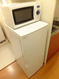 冷蔵庫、電子レンジ