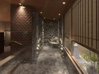 天然石温泉を完備し、内湯に炭酸泉