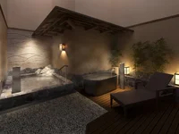 外気浴スペースもご用意しています。